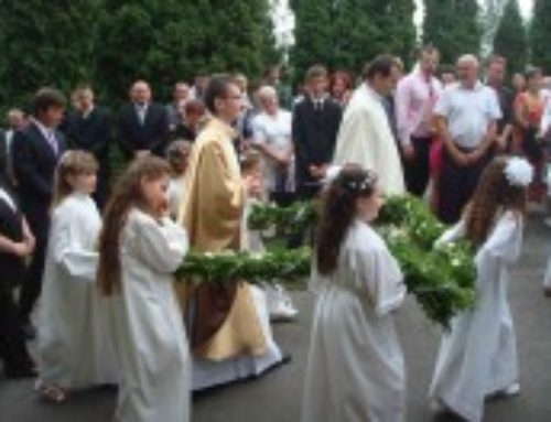 Az új lévai magyar káplán első miséje